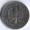 Монета 1 марка. 1980 год (J), ФРГ.