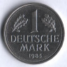 Монета 1 марка. 1983 год (G), ФРГ.
