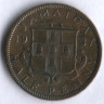 Монета 1/2 пенни. 1937 год, Ямайка.