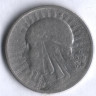 Монета 2 злотых. 1933 год, Польша.