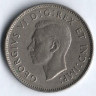 Монета 5 центов. 1939 год, Канада.