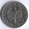 Монета 1 марка. 1983 год (J), ФРГ.