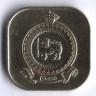 5 центов. 1971 год, Цейлон.