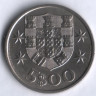Монета 5 эскудо. 1986 год, Португалия.