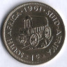 1 цент. 1961 год, ЮАР.