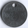 Налоговый жетон на собак. 1941 год, Бельгия.