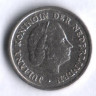 Монета 10 центов. 1950 год, Нидерланды.