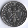 Монета 1 марка. 1990 год (J), ФРГ.