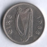 Монета 6 пенсов. 1966 год, Ирландия.
