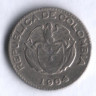 Монета 10 сентаво. 1964 год, Колумбия.