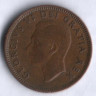 Монета 1 цент. 1952 год, Канада.