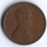 1 цент. 1929(S) год, США.