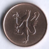 Монета 5 эре. 1973 год, Норвегия.