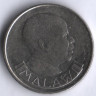 Монета 10 тамбала. 1989 год, Малави.