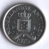 Монета 10 центов. 1975 год, Нидерландские Антильские острова.