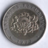 Монета 2 лата. 1999 год, Латвия.
