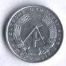 Монета 1 пфенниг. 1962 год, ГДР.