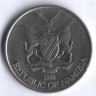 Монета 10 центов. 1998 год, Намибия.