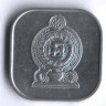 Монета 5 центов. 1978 год, Шри-Ланка.