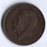 Монета 1 пенни. 1913 год, Великобритания.