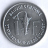 Монета 1 франк. 1972 год, Западно-Африканские Штаты.