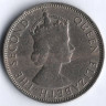 Монета 50 центов. 1954 год, Малайя и Британское Борнео.