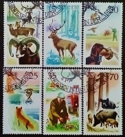 Набор почтовых марок (6 шт.). "Ведение хозяйства". 1977 год, ГДР.