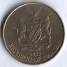 Монета 1 доллар. 2002 год, Намибия.