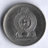Монета 25 центов. 1978 год, Шри-Ланка.