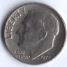 10 центов. 1972(D) год, США.