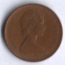 Монета 1 цент. 1968 год, Канада.