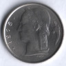 Монета 1 франк. 1975 год, Бельгия (Belgie).