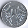 Монета 5 пфеннигов. 1952 год (Е), ГДР.