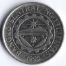 Монета 1 песо. 2014 год, Филиппины.