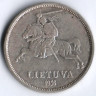 Монета 5 литов. 1936 год, Литва.