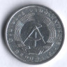 Монета 1 пфенниг. 1980 год, ГДР.