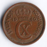 Монета 2 эйре. 1940 год, Исландия.