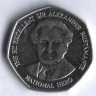 Монета 1 доллар. 2003 год, Ямайка. Александр Бустаманте - национальный герой.