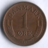 Монета 1 эре. 1962 год, Дания. C;S.