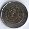 Монета 100 эскудо. 1999 год, Португалия. UNICEF (