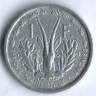 1 франк. 1948 год, Французская Западная Африка.