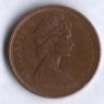 Монета 1 цент. 1974 год, Канада.