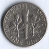10 центов. 1980(D) год, США.