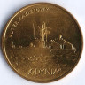 Монета 2 злотых. 2013 год, Польша. Ракетный катер 