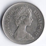 Монета 5 новых пенсов. 1980 год, Великобритания.