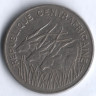 100 франков. 1979 год, Центрально-Африканская Республика.