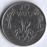 Монета 20 вату. 1995 год, Вануату.