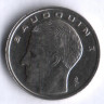 Монета 1 франк. 1991 год, Бельгия (Belgique).