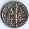 10 центов. 1981(D) год, США.