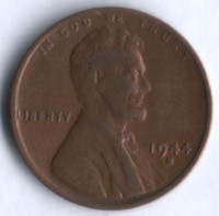 1 цент. 1944(S) год, США.